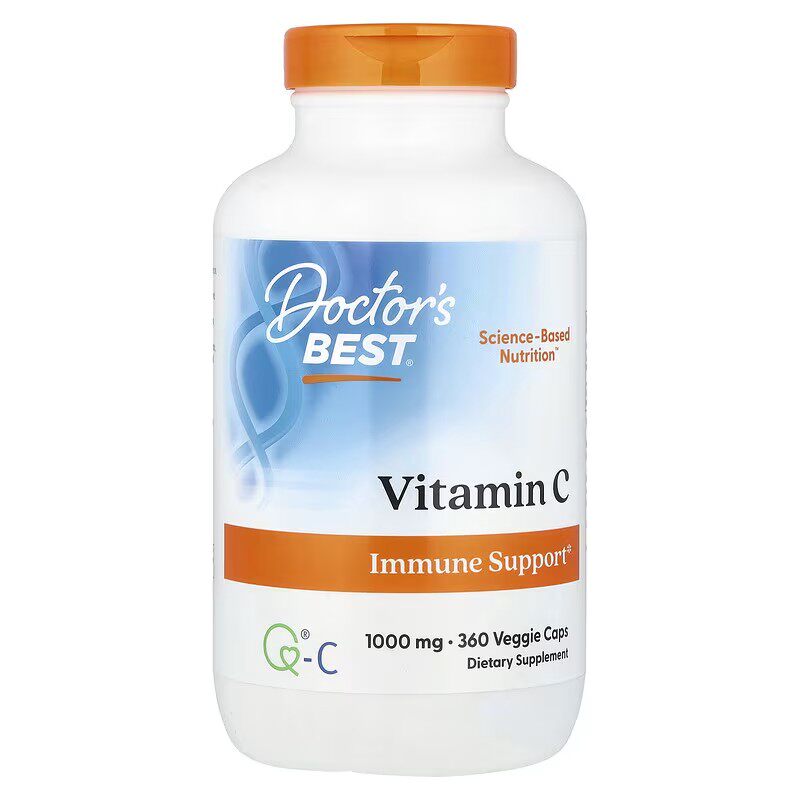 美国Doctor s Best VC 维生素C素食胶囊 大包装 1000mg*360粒