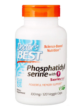 美国Doctor s Best 磷脂酰丝氨酸 Phosphatidyl serine 120粒