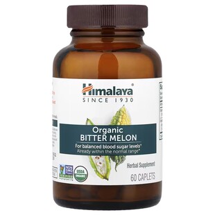 美国Himalaya bitter melon有机苦瓜提取物苦瓜素 60片锭剂