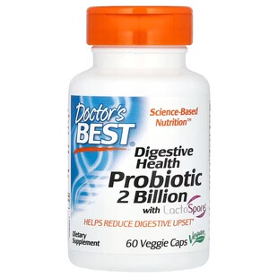 LactoSpore 美国Doctor Best消化Probiotic 凝结芽孢杆 60粒