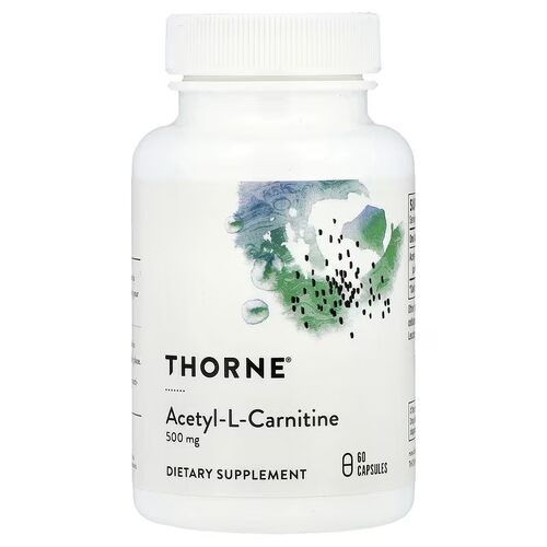 美国Thorne Research Carnityl 乙酰左旋肉碱 500mg 60粒胶囊