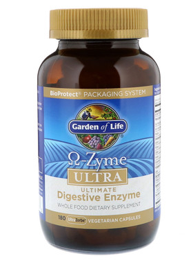 美国Garden of Life ULTRA  Zyme生命花园终极消化酶酵素180片