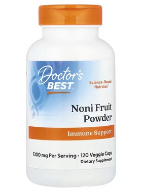美国 Doctor s Best诺丽果粉浓缩胶囊noni  120粒