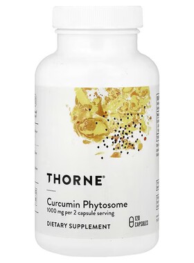 美国Thorne Curcumin Phytosome姜黄素磷脂复合物120粒Meriva 500