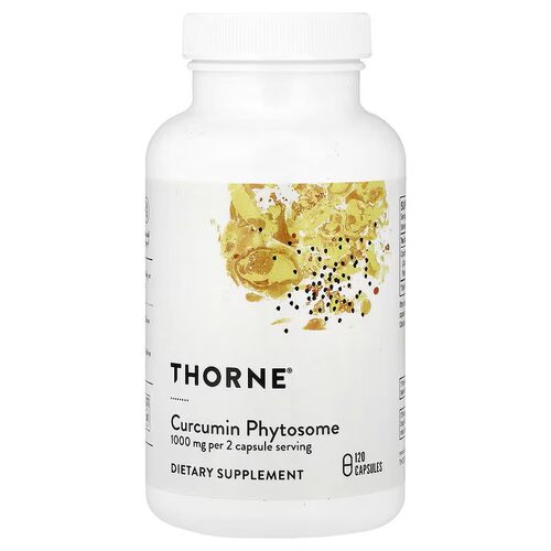 美国Thorne Curcumin Phytosome姜黄素磷脂复合物120粒Meriva 500