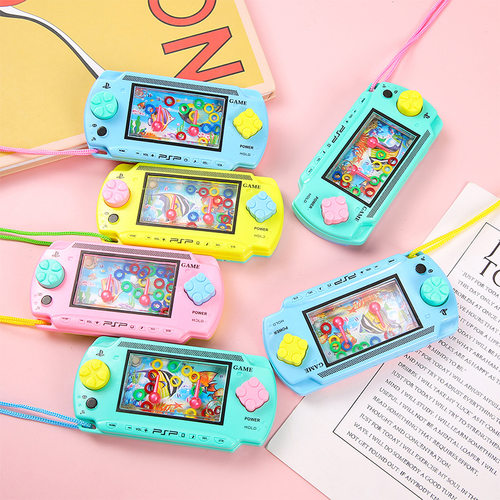 创意生日礼品儿童带绳水机海洋套圈圈水机儿童回忆幼儿园玩具奖品