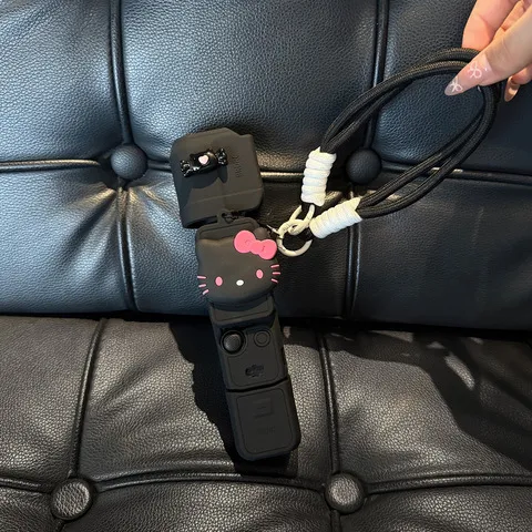 防磕碰配件机身可爱保护壳kitty猫大疆硅胶云台相机保护套pocket3