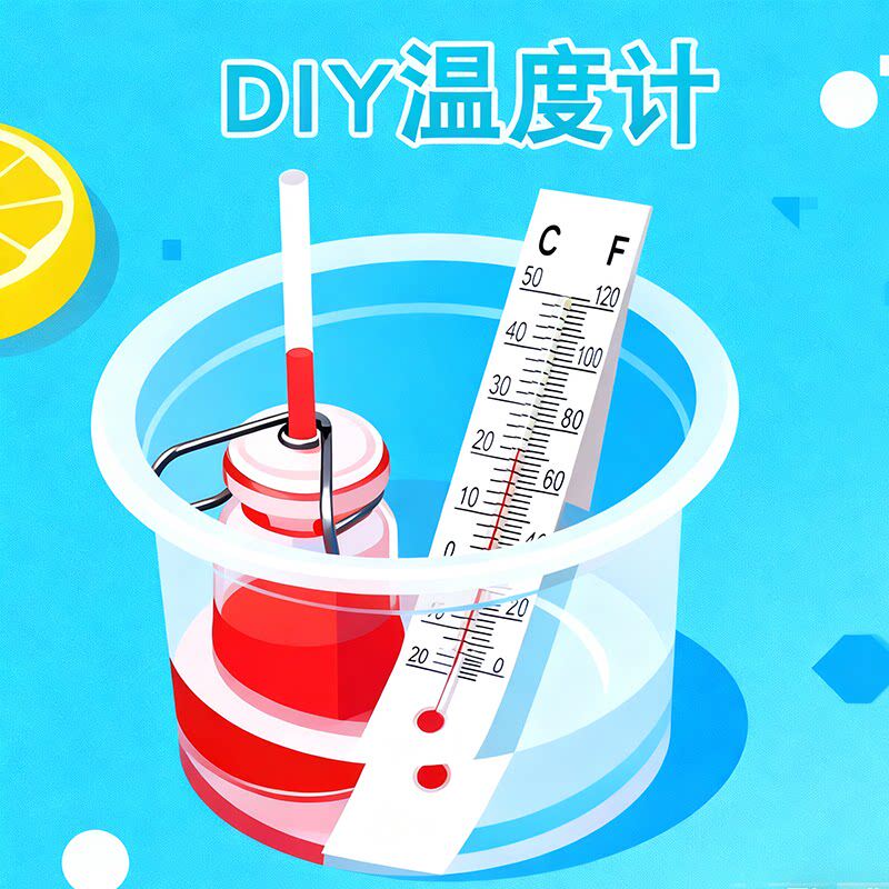 自制温度计材料包学生科