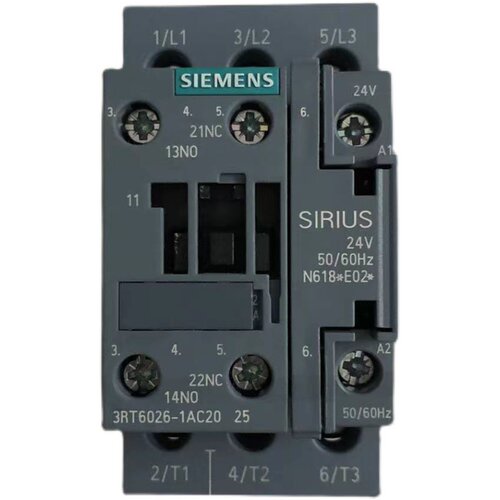 正品西门子接触器3RT6023 6024 6025 6026 6027 6028-1AC20 AC24V