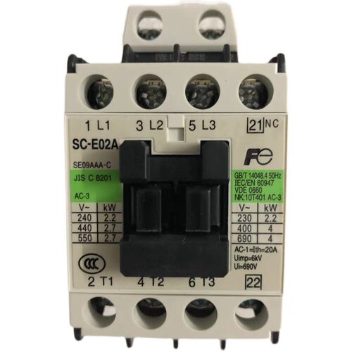 原装富士电梯抱闸接触器SE09AAA-C SC-E02A 三开一闭220V运行交流