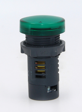 正品 施耐德 22MM信号灯 XA2EVM3LC XA2-EVM3LC 绿色指示灯AC220V