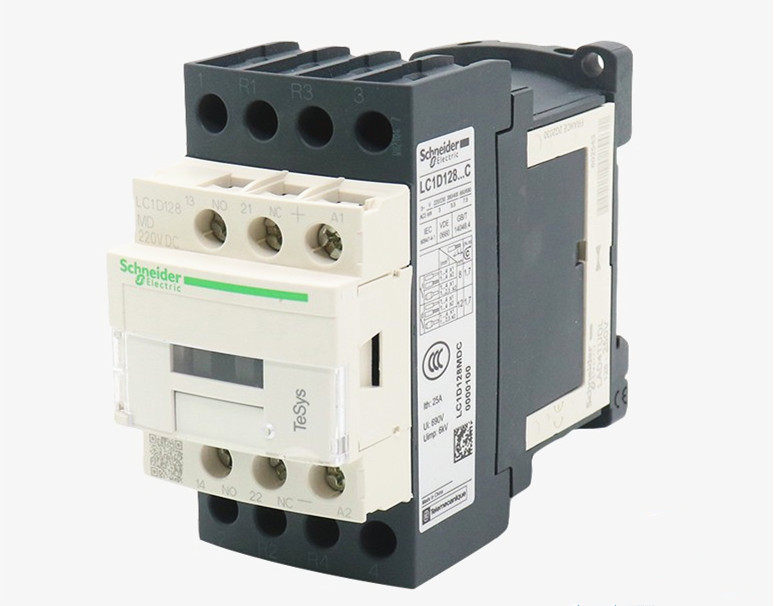 施耐德直流接触器LC1D128MDC四级LC1-D128MDC线圈220V原装正品