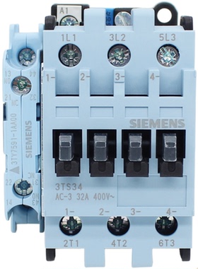 原装西门子接触器AC-3 32A 400V/AC-1 42A 3TS34 11-0X 1N0+1NC