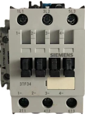 现货 西门子3TF34 11-0X 1N0+1NC交流接触器M0 220V 全新原装正品
