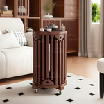 实木家用圆凳六合一可叠放客厅餐桌原木新中式叠叠乐凳子客厅椅凳