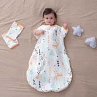 Детский марлевый спальный мешок для новорожденных для младенца, тонкое универсальное детское одеяло на четыре сезона