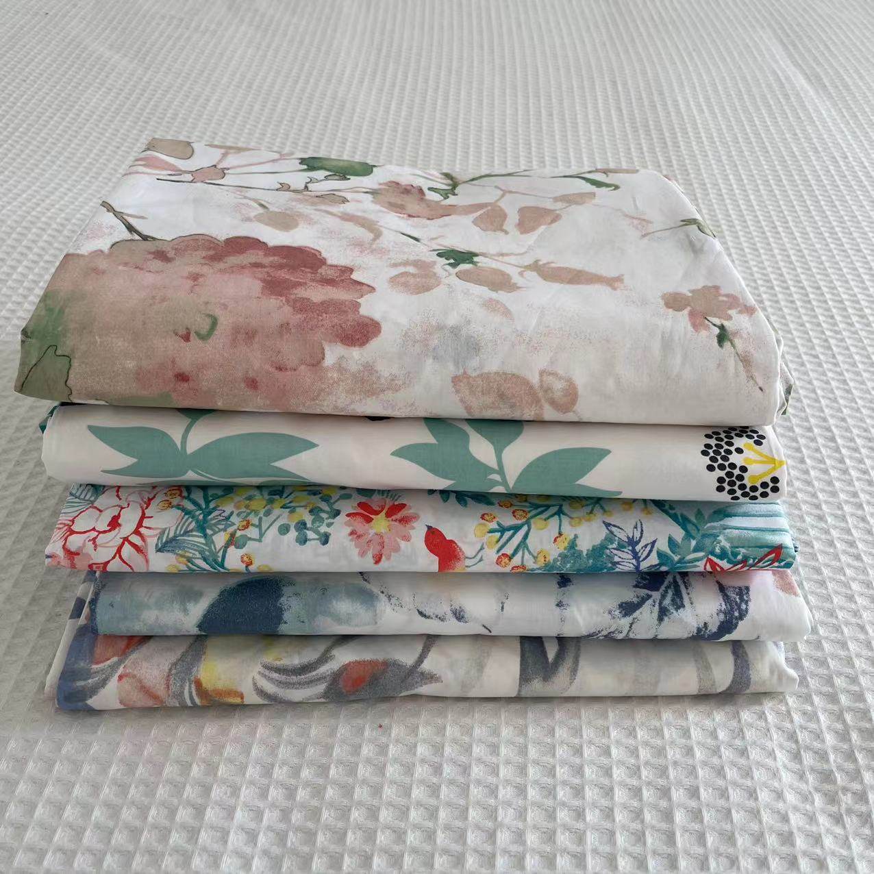 牛货！外贸出口100%纯棉床单单件加密厚实单双人全棉睡单被单