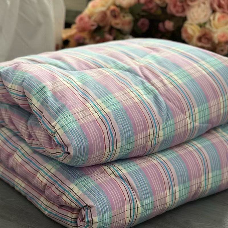 辛妈家200*230纯棉老粗布拼布款加厚冬被6.5斤100%新疆长绒棉填充,床上用品,棉花被,淘宝优惠券,粉丝福利购,淘宝优惠卷