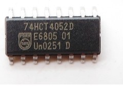 原装正品 74HCT4052D,118 SOIC-16 双路4通道模拟多路复用器