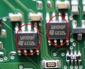 1NV04DP 科鲁兹空调面板内风扇驱动IC芯片模块全新进口