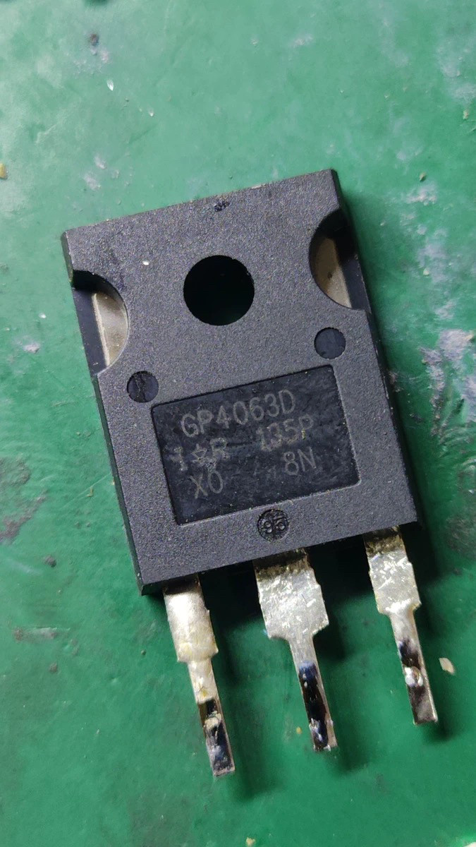 GP4063D IRGP4063D 新能源电脑板场效应MOS管进口拆机测量好 - 实物图