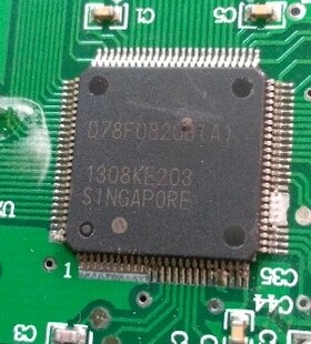 D78F0820B(A) 汽车仪表电脑板常用易损IC芯片CPU 全新进口