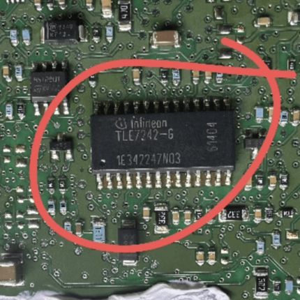 TLE7242-G TLE7242G 汽车电脑板易损芯片 全新