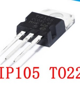 全新 TIP105 直插TO-220 NPN达林顿三极管 可直拍