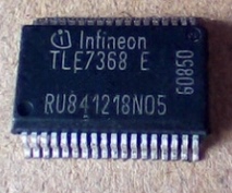 TLE7368E SSOP36铁底带散热片 TLE7368 E汽车电脑板芯片正品直拍