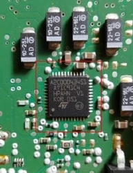 A2C00043451 ATIC91C4 ST 全新原装汽车发动机电脑板易损芯片