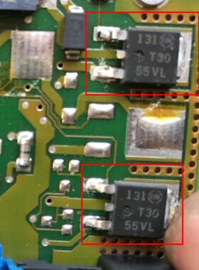 3055 T3055VL 01V变速箱电脑板常用易损三极管 原装直拍