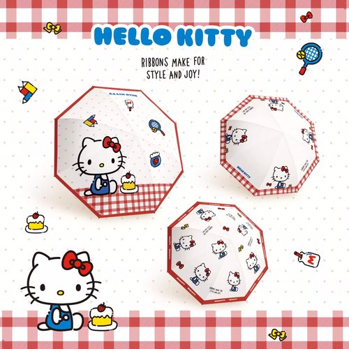 三丽鸥HelloKitty三折8骨手开