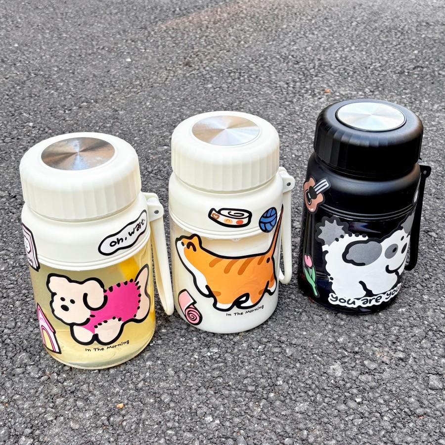 简约新款高颜值大容量杯子办公水杯夏季男女学生耐高温吨吨桶