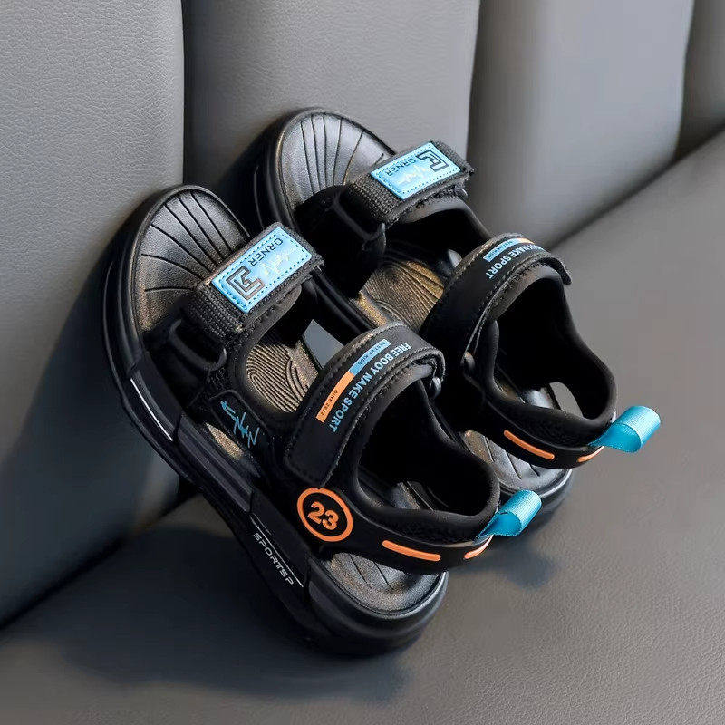 儿童凉鞋男童2026新款夏季软底中大童男款童鞋宝宝夏款运动沙滩鞋