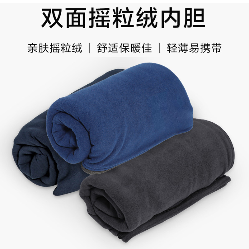 抓绒睡袋内胆摇粒绒轻量化可成人户外露营保暖隔脏便携方便清洗