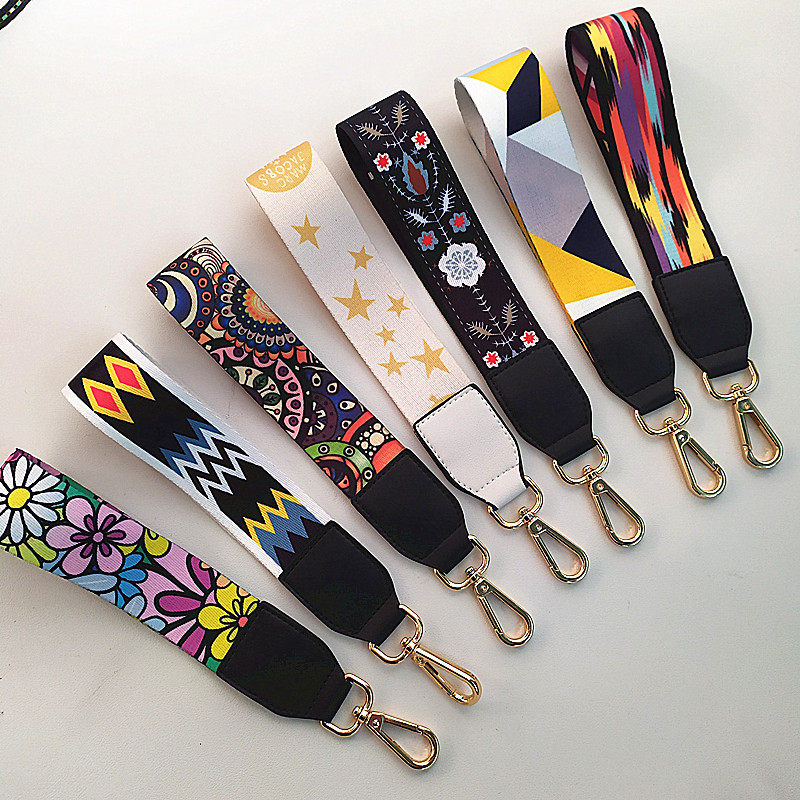 WOMENS BAG HANDLE STRAP ACCESSORIES COLORED POUCH STRAP SMALL POUCH HAND STRAP WRIST STRAP SHORT STRAP REPLACEMENT KEY STRAP