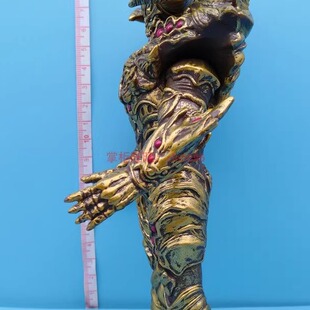 日本万代正版DX超时空魔神艾塔尔加双头鸟庞敦DX火之魔王兽软胶