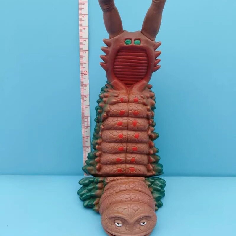 日本万代正版双尾怪梅特隆星人奥特曼怪兽人偶模型软胶儿童玩具