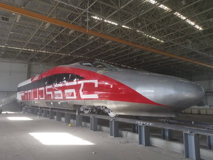 380A型拖车转向架高铁火车带轮子受电弓实训教学定制设备培训模型