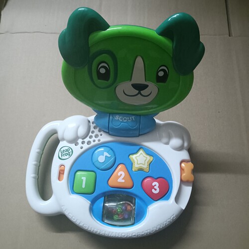 LeapFrog跳蛙 Scout小狗早教机 摆件 配件机 装饰 仅通电功能未测