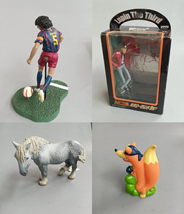 正版散货鲁邦三世朵拉小狐狸 巴萨普约尔 英国矮种马摆件模型手办