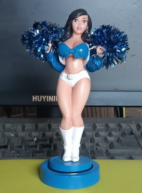 现货车载摇摆美女摆件手办模型Capo Bouncin'Babes 7寸啦啦队美女