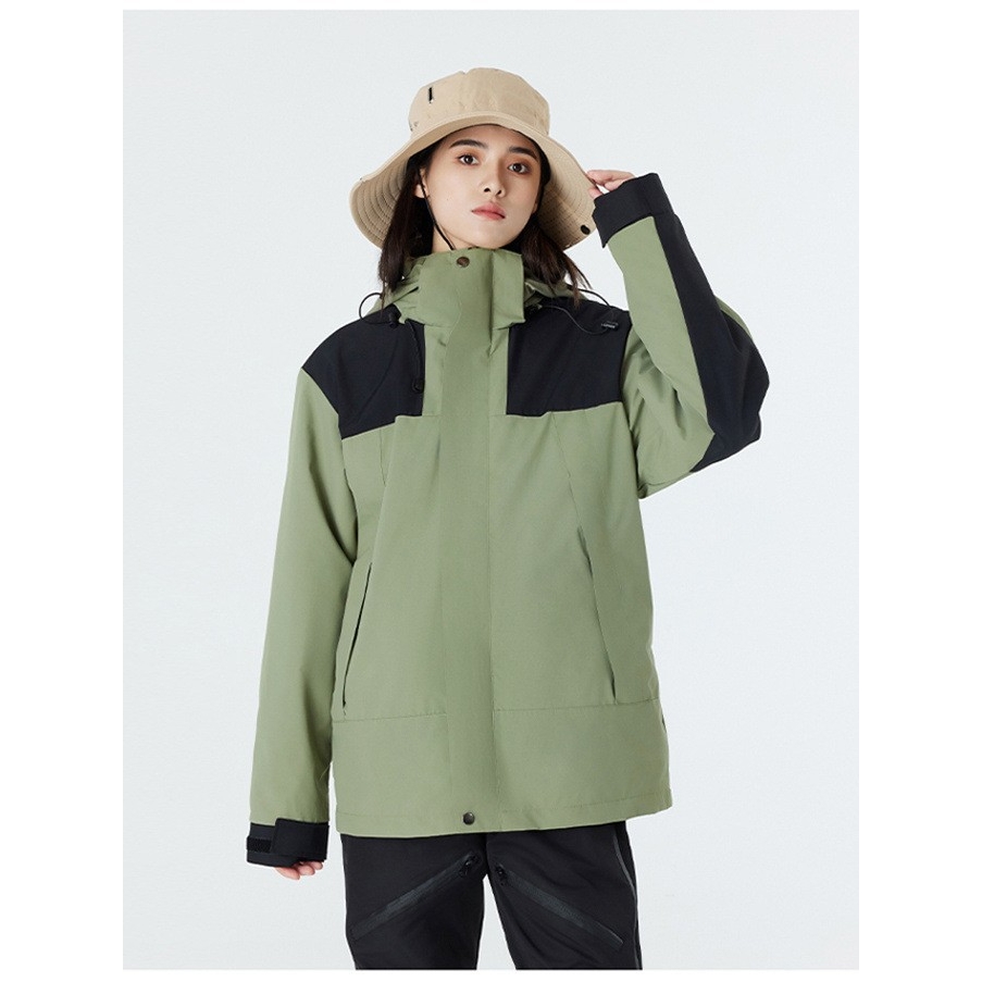 官方正品鸟家冲锋衣男女三合一秋冬可拆卸内胆防风防水登山服外套