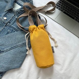 水杯袋伞包斜挎手提尼龙帆布半防水布包通用杯套新款包女生高颜值