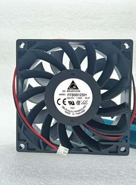 台达 FFB0912SH 9025 12V 1.04A 9厘米 暴力 服务器 9CM 散热风扇