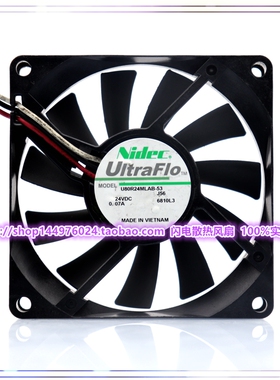 正品原装NIDEC UITRAFLO U80R24MLAB-53 J56 24V 0.07A 3线变频器