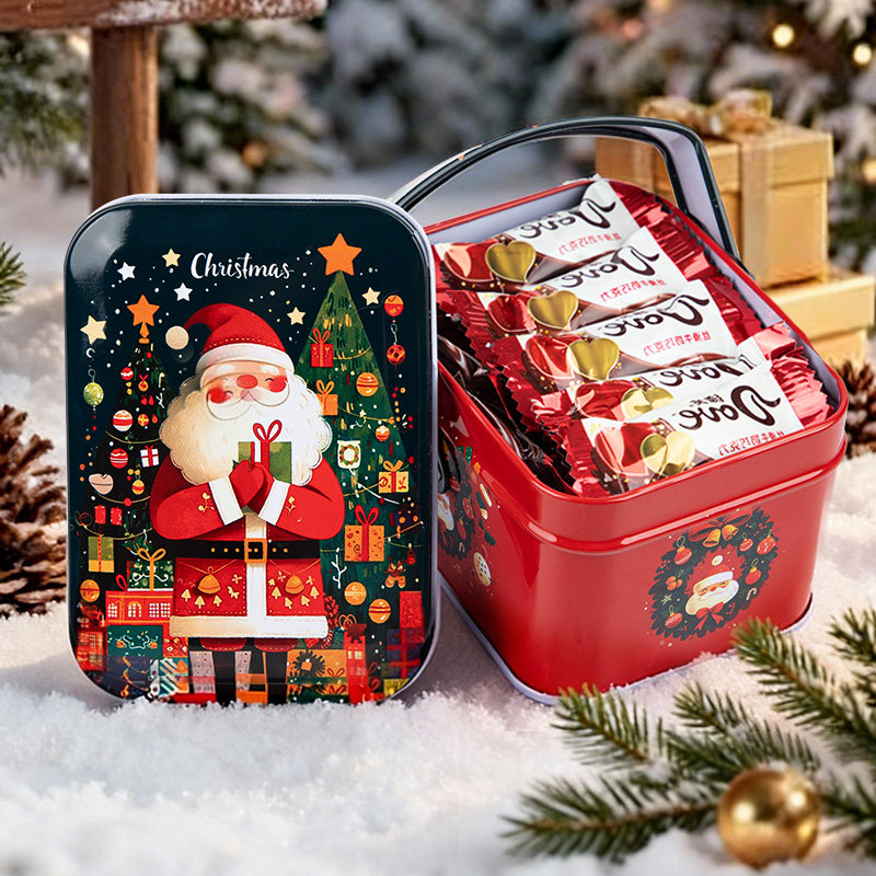 德芙牛奶巧克力手提铁盒10颗喜糖糖果伴手礼盒生日礼物女生零食