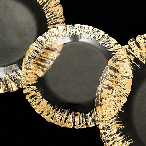 高档西餐盘摆台餐具金箔盘牛排盘