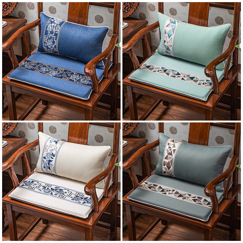 新中式红木椅子坐垫茶椅实木靠垫一体太师椅圈椅茶桌椅垫餐椅座垫,居家布艺,椅垫,淘宝优惠券,粉丝福利购,淘宝优惠卷