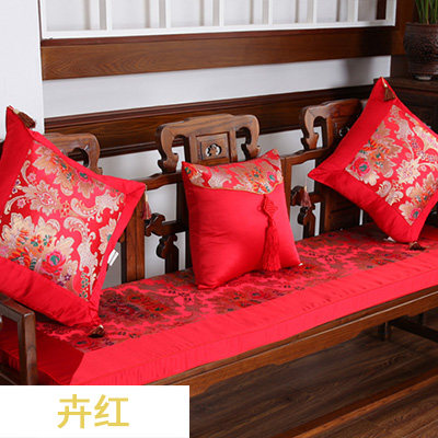 竹月阁红木沙发垫坐垫中式布艺沙发坐垫实木沙发垫含芯加厚可定做